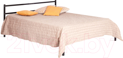 Односпальная кровать Tetchair Marco 160x200 (черный)