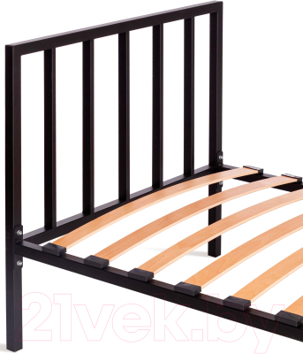 Односпальная кровать Tetchair Marco 90x200 (черный)