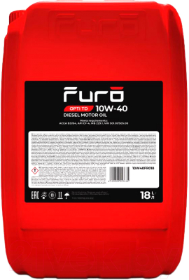 Моторное масло Furo Opti TD 10W40 / 10W40FR018 (18л)