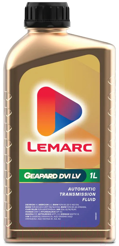 Трансмиссионное масло Lemarc Geapard DVI LV / 12000301