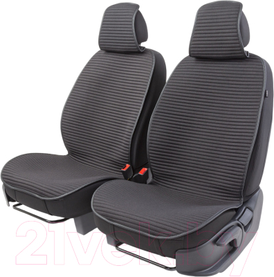 Комплект накидок на автомобильные сиденья Car Performance CUS-1042 BK (черный)