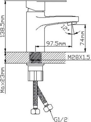 Смеситель Wisent WP710-003
