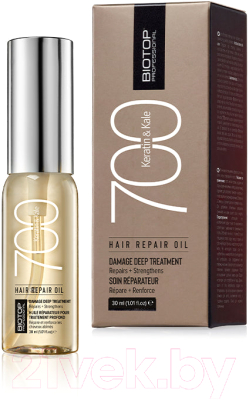 Масло для волос Biotop 700 Keratin Hair Repair Oil Восстанавливающее (30мл)