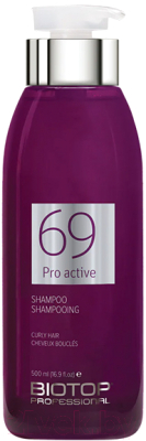 Шампунь для волос Biotop 69 Pro Active Для кудрявых волос (500мл)