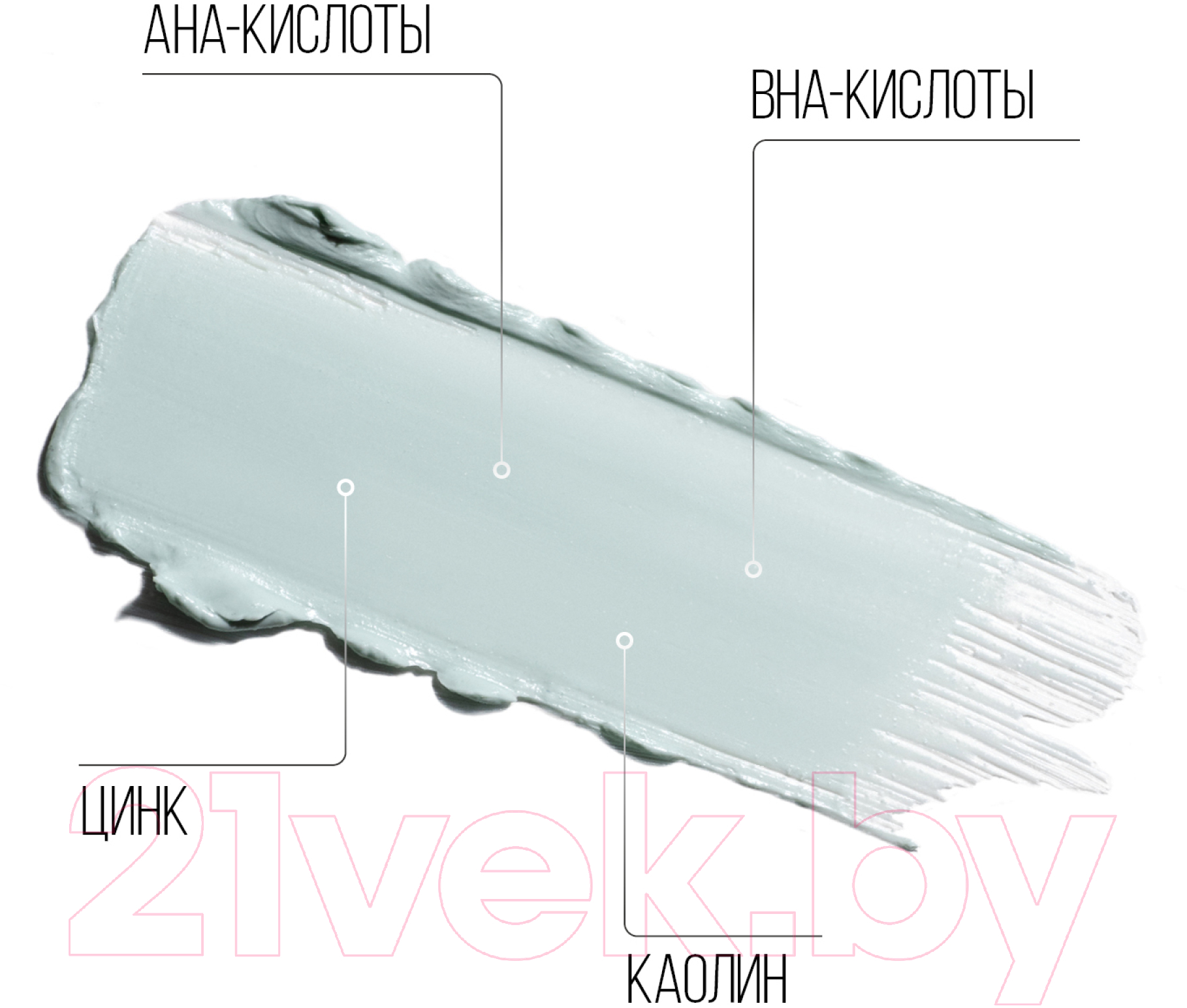 Маска для лица гелевая Stellary Hydrogen 3в1 (120мл) — фото 4