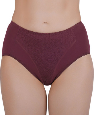 Трусы женские Verally 1084-1 (р.118, бургунд) - 