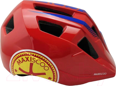 Защитный шлем Maxiscoo MSC-H2403S (S, красный)