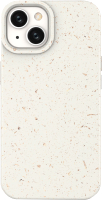Чехол-накладка Case Recycle для iPhone 13 (белый матовый) - 