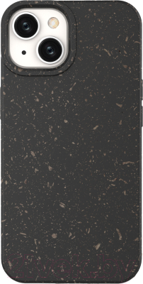 Чехол-накладка Case Recycle для iPhone 14 (черный матовый)