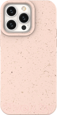 Чехол-накладка Case Recycle для iPhone 15 Pro Max (розовый матовый)