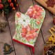 Рукавица-прихватка Этель Christmas red flowers / 5077880 - 