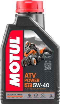 Моторное масло Motul ATV Power 4T 5W40 / 105897 (1л)