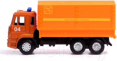 Фургон игрушечный Автоград Грузовик КамАЗ Аварийная Служба 6513C / 9610379