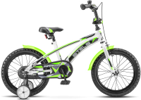 Детский велосипед STELS Arrow 16 V020 / LU070700 (белый/зеленый) - 