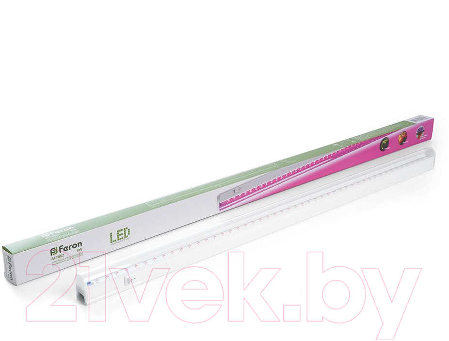 Светильник для растений Feron Сетодиодный 18W IP40 AL7001 / 41353 — фото 2