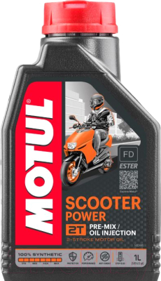 Моторное масло Motul Scooter Power 2T / 105881 (1л)