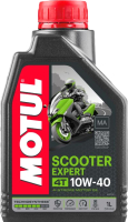 Моторное масло Motul Scooter EXP 4T 10W40 / 105960 (1л) - 