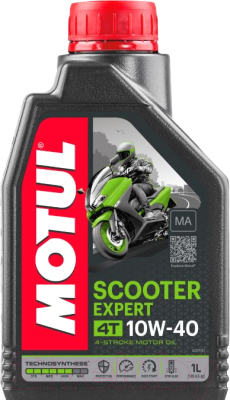 Моторное масло Motul Scooter EXP 4T 10W40 / 105960 (1л)