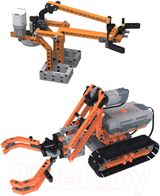 Конструктор электромеханический Знаток Z-Bots Строительная техника / 39133 (478эл)