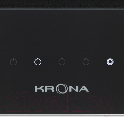 Вытяжка наклонная Krona Saturn 600 DN 4S / КА-00007185 (черный)