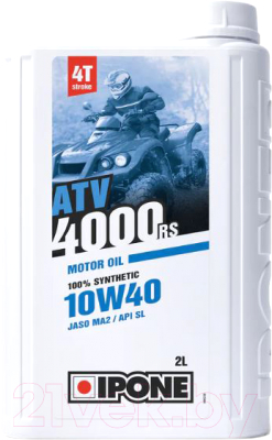 Моторное масло Ipone ATV 4000 RS 10W40 / 800377 (2л)