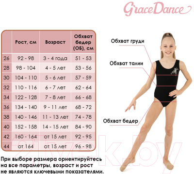 Трусы гимнастические Grace Dance 9258891 (р-р 34, телесный)