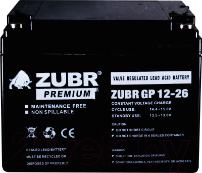 Батарея для ИБП Zubr GP 12V (26 А/ч)
