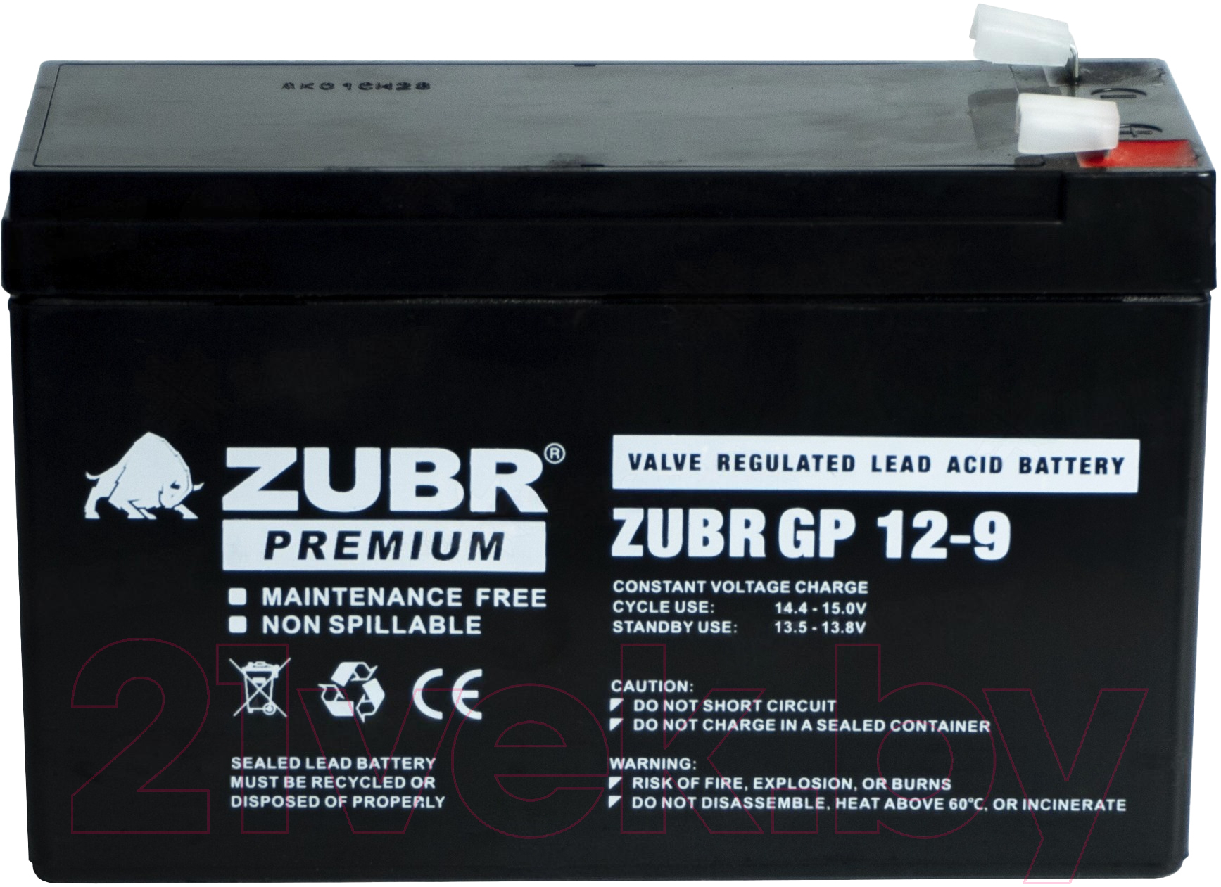 Автомобильный аккумулятор Zubr GP 12V