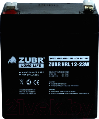Батарея для ИБП Zubr HRL 12-23W