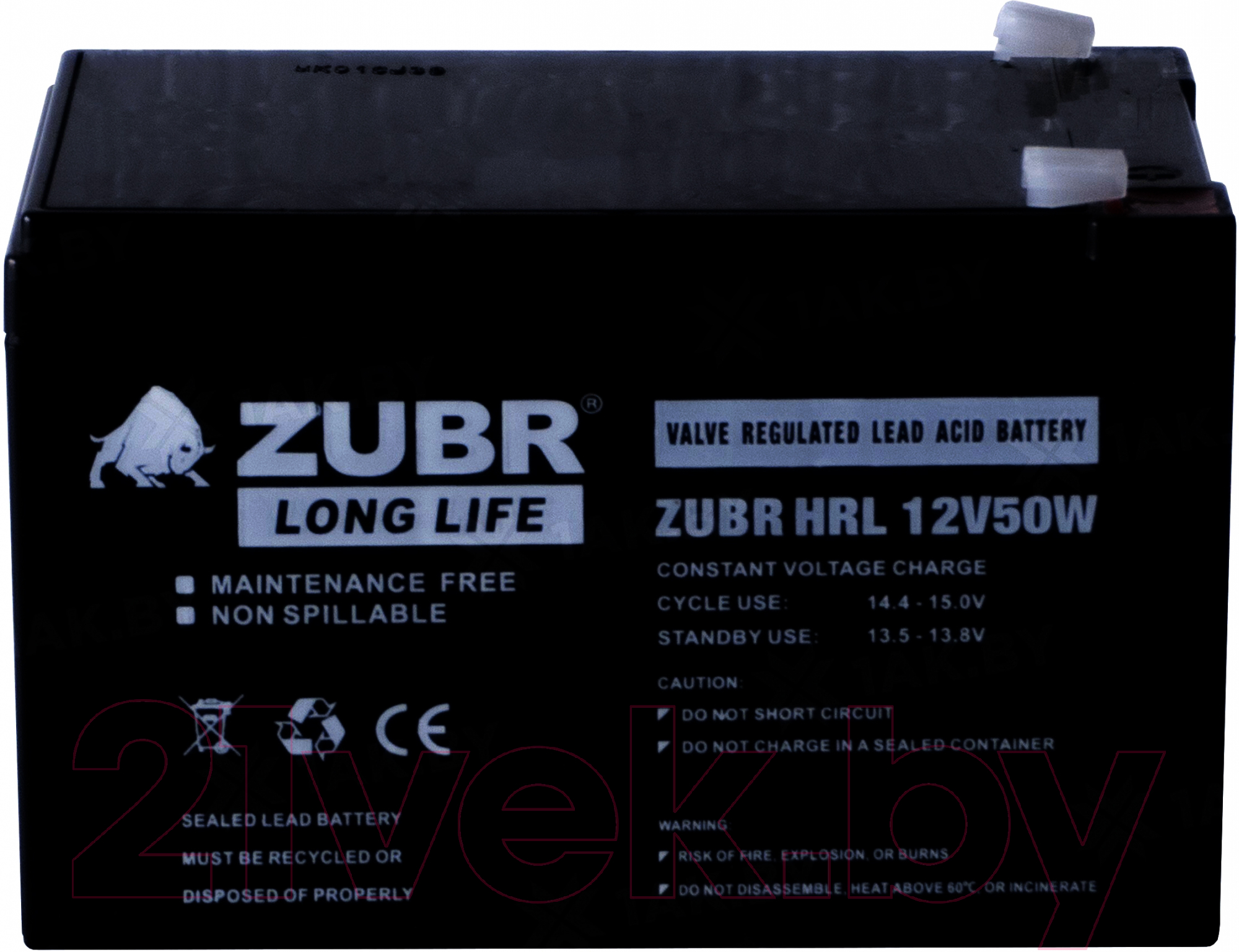 Аккумуляторная батарея Zubr HRL 12-50W