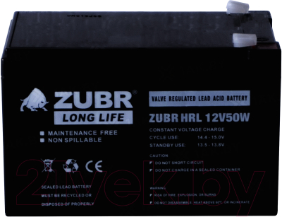 Батарея для ИБП Zubr HRL 12-50W