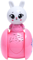 Развивающая игрушка Zabiaka Музыкальная неваляшка: Милый зайчик / 7106353 (розовый) - 