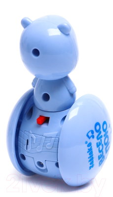 Развивающая игрушка Zabiaka Музыкальная неваляшка: Мишка Роро / 7106354 (голубой)