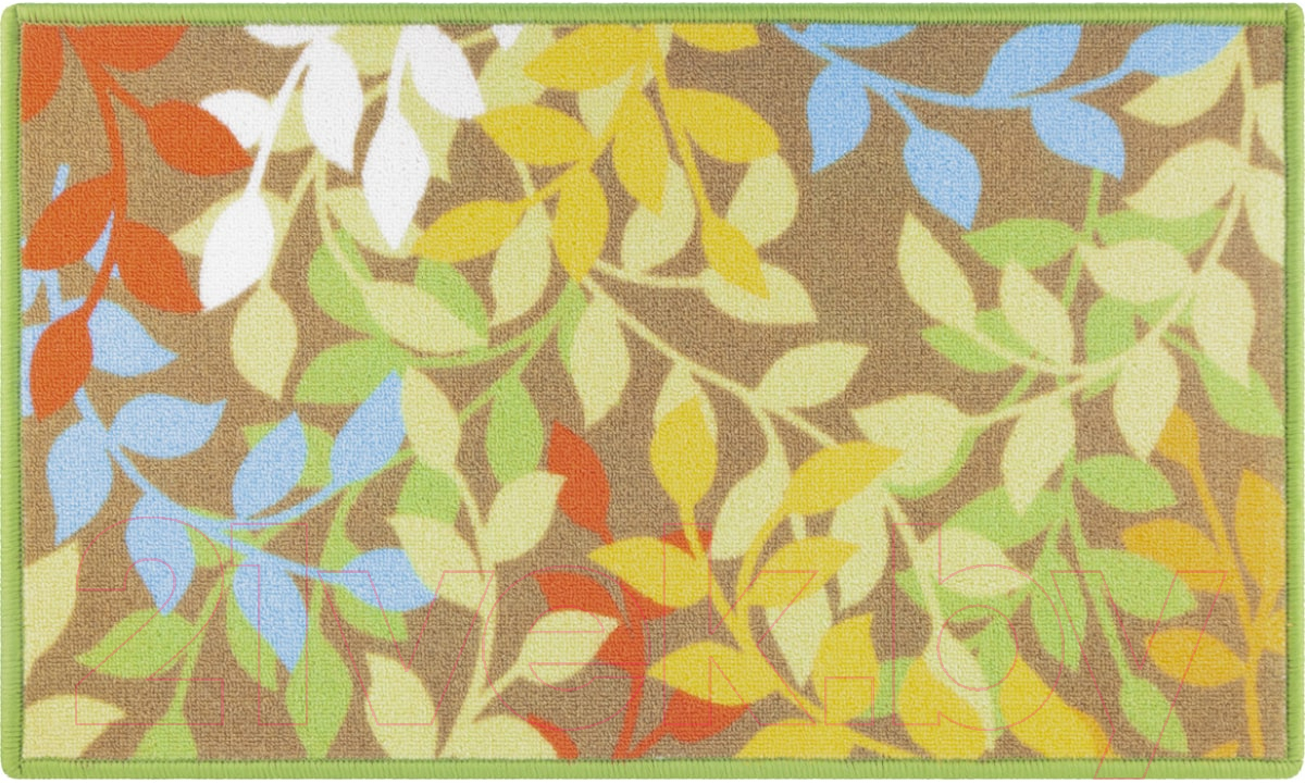 Коврик грязезащитный SunStep Fresh Листики 45x75 / 35-109