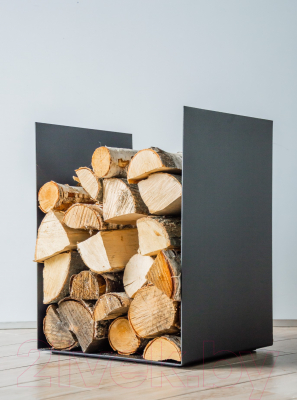 Дровница для камина Fire&Wood Bremen L 440x320x510 (черный)