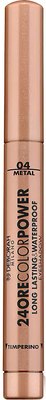

Тени для век, 24 Ore Color Power Eyeshadow тон 04 Тепло-коричневый