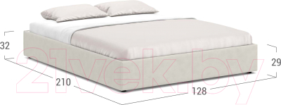 Двуспальная кровать Moon Family 1260/MF004897