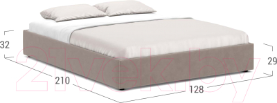 Двуспальная кровать Moon Family 1260/MF004877