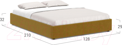 Двуспальная кровать Moon Family 1260/MF009320