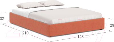 Двуспальная кровать Moon Family 1260/MF005722