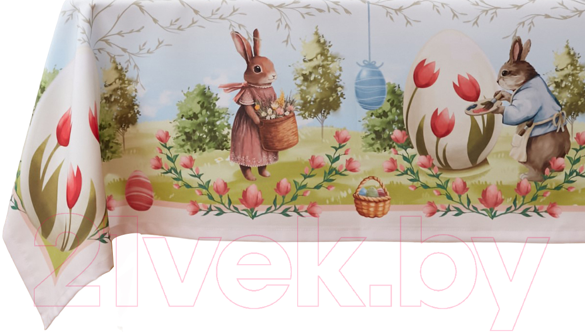 Скатерть Доляна Easter garden 145x215 / 10343568