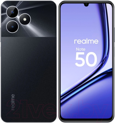 Смартфон Realme Note 50 4GB/128GB / RMX3834 (Midnight Black)