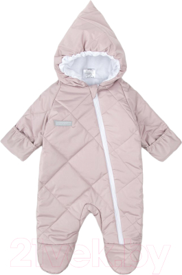 Комбинезон прогулочный детский Amarobaby Elf / AB-OD23-6201EL-40-68  (лавандовый/серый, р.68)