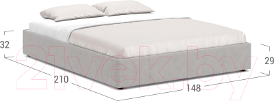 Двуспальная кровать Moon Family 1260/MF004889