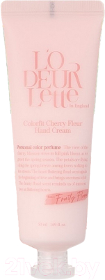 Крем для рук L'odeurlette In England Colorfit Cherry Fleur Hand Cream (50мл)