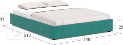 Двуспальная кровать Moon Family 1260/MF005672