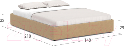 Двуспальная кровать Moon Family 1260/MF005622