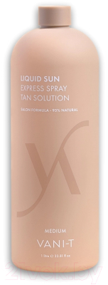 Лосьон-автозагар VANI-T LiquidSun Express Spray Tan Solution тон Medium (1л)
