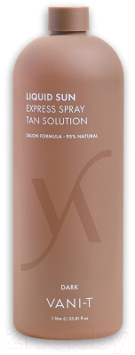 Лосьон-автозагар VANI-T LiquidSun Express Spray Tan Solution тон Dark (1л)