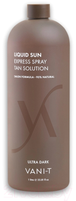 Лосьон-автозагар VANI-T LiquidSun Express Spray Tan Solution тон Ultra Dark (1л)